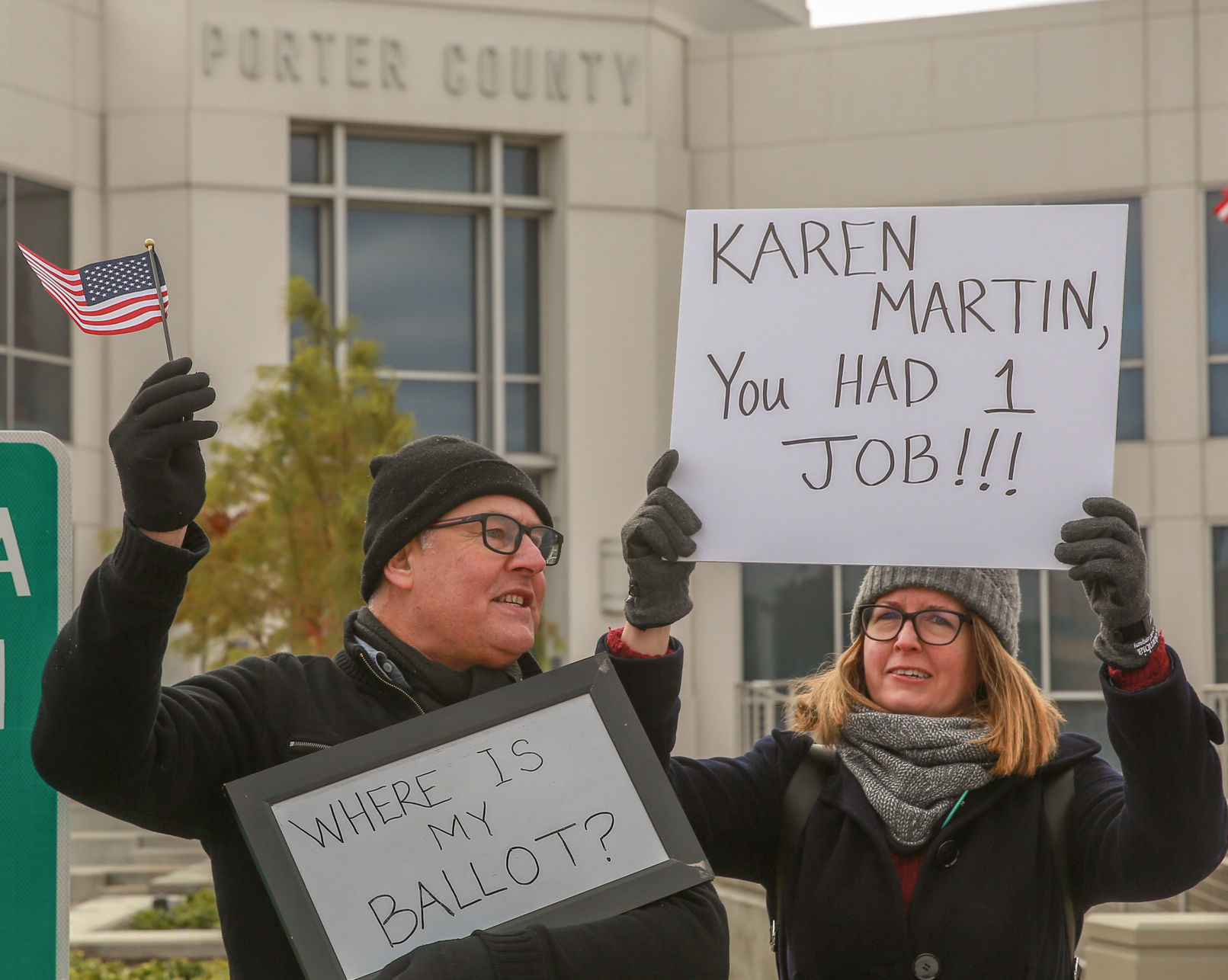 Temperatures rising as Porter County candidates and voters anxiously await election results